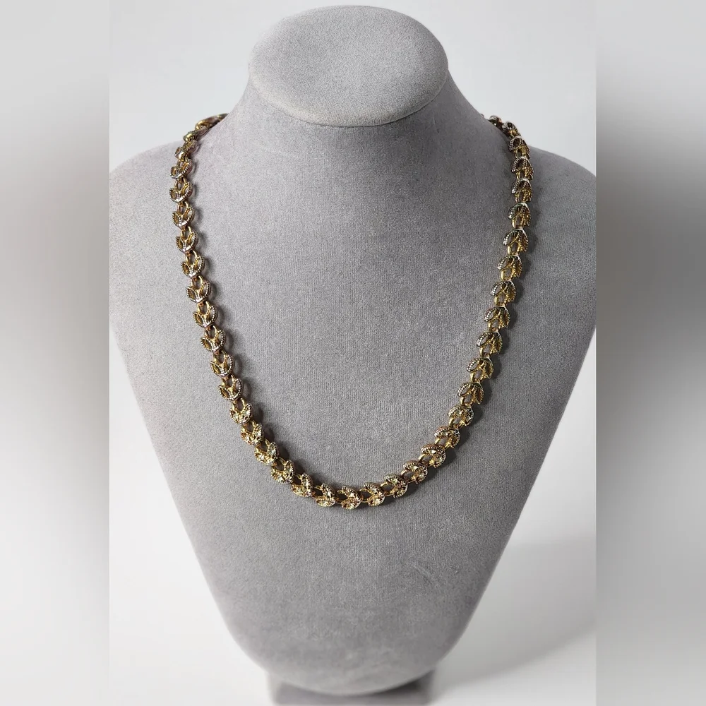 Vintage Goldtone Chain Necklace